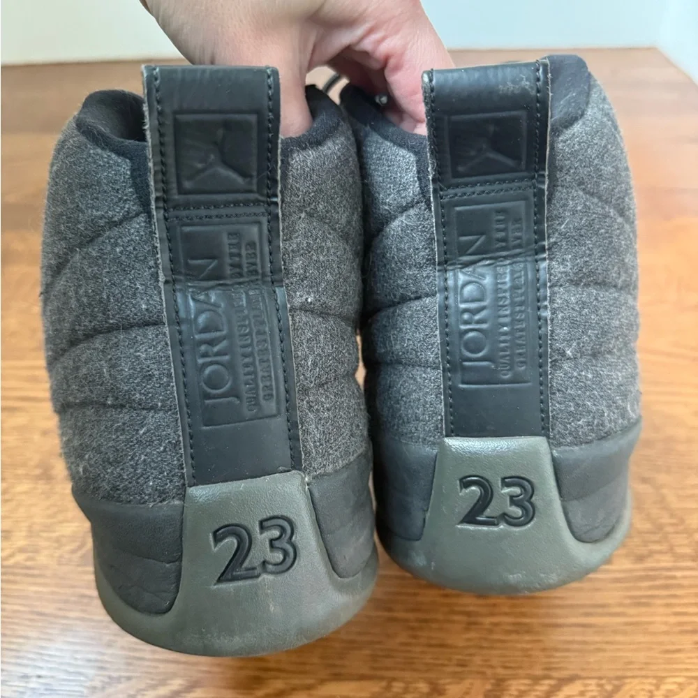 AIR JORDAN Retro‎ Wool 12 2016 Gray High Top Sneakers Trainers Nike 15